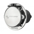 Victron Power Inlet stainless with cover 16A/250Vac (2p/3w)